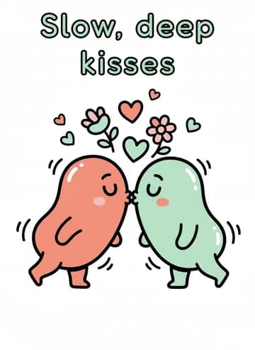 Slow, deep kisses