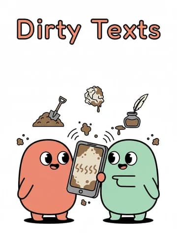 Dirty texts